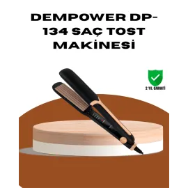 DEMPOWER DP-134 Saç Tost Makinesi – Kolay Kullanım, Hızlı Sonuç, Uzun Süre Kalıcılık