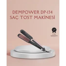 DP-134 Tost Saç Şekillendirici – Hızlı Isınan, Kalıcı ve Belirgin Dalgalar İçin İdeal