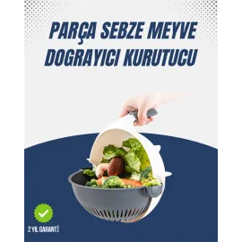 Sebze Doğrama ve Rendeleme İçin Pratik Mutfak Aparatı