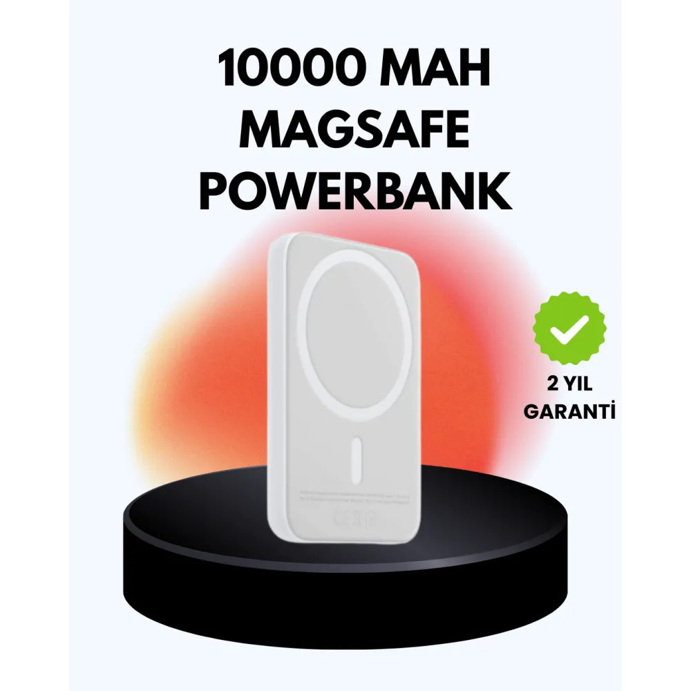 Ultra İnce Manyetik Powerbank – Hızlı Şarj, Güçlü Tutuş, 10000 mAh Kapasite