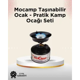 Dayanıklı, Paslanmaz ve Yüksek Isı Dayanımlı Kamp Ocağı – Uzun Süreli Kullanım İçin