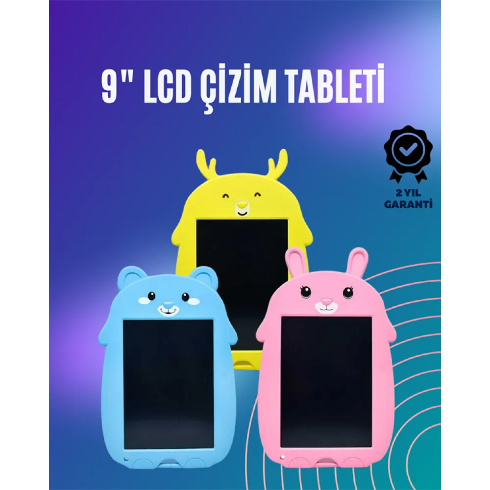 Hafif ve Kompakt Tasarımlı Kağıtsız LCD Yazı Tahtası