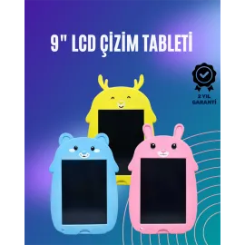 Hafif ve Kompakt Tasarımlı Kağıtsız LCD Yazı Tahtası