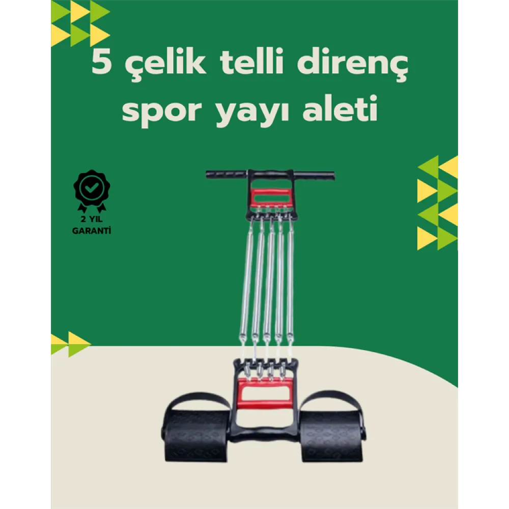 Çok Fonksiyonlu 3'ü 1 Arada Spor Aleti – Kol, Göğüs Genişletici ve Mekik Destekçisi