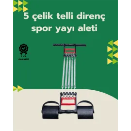 Çok Fonksiyonlu 3'ü 1 Arada Spor Aleti – Kol, Göğüs Genişletici ve Mekik Destekçisi