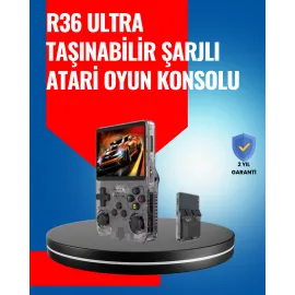 R36 Ultra El Konsolu – 4” HD IPS Ekran, 128GB Dahili Hafıza, 30.000 Oyun Yüklü