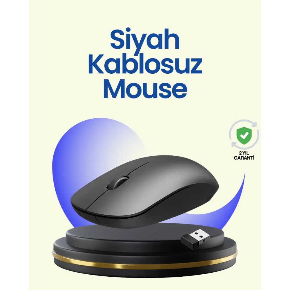 Ayarlanabilir DPI Özellikli Mouse – Sessiz, Estetik ve Uyumlu