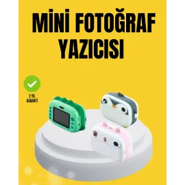 Baskı Kamera – Çift Lensli, Anında Baskı ve 10X Zoom Özellikli Dijital Fotoğraf Makinesi