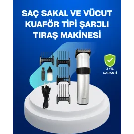 Paslanmaz Çelik Bıçaklı Tıraş Makinesi – Keskin Ve Dayanıklı