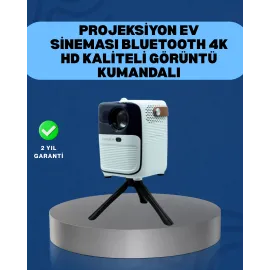 Ultra HD Çözünürlüklü Taşınabilir Projektör – 1920x1080 Piksel Görüntü Kalitesi (Kopya)