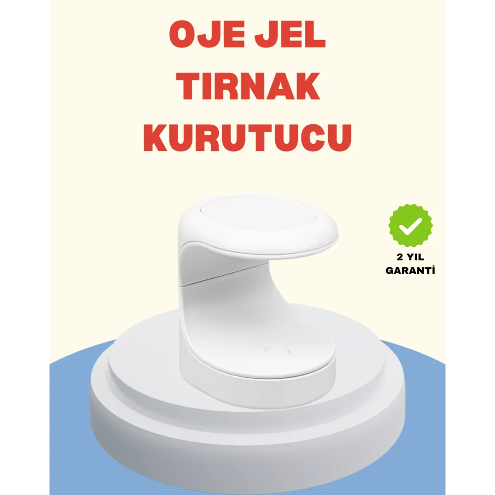 USB Bağlantılı Tırnak Kurutucu – Bilgisayar ve Powerbank ile Uyumlu