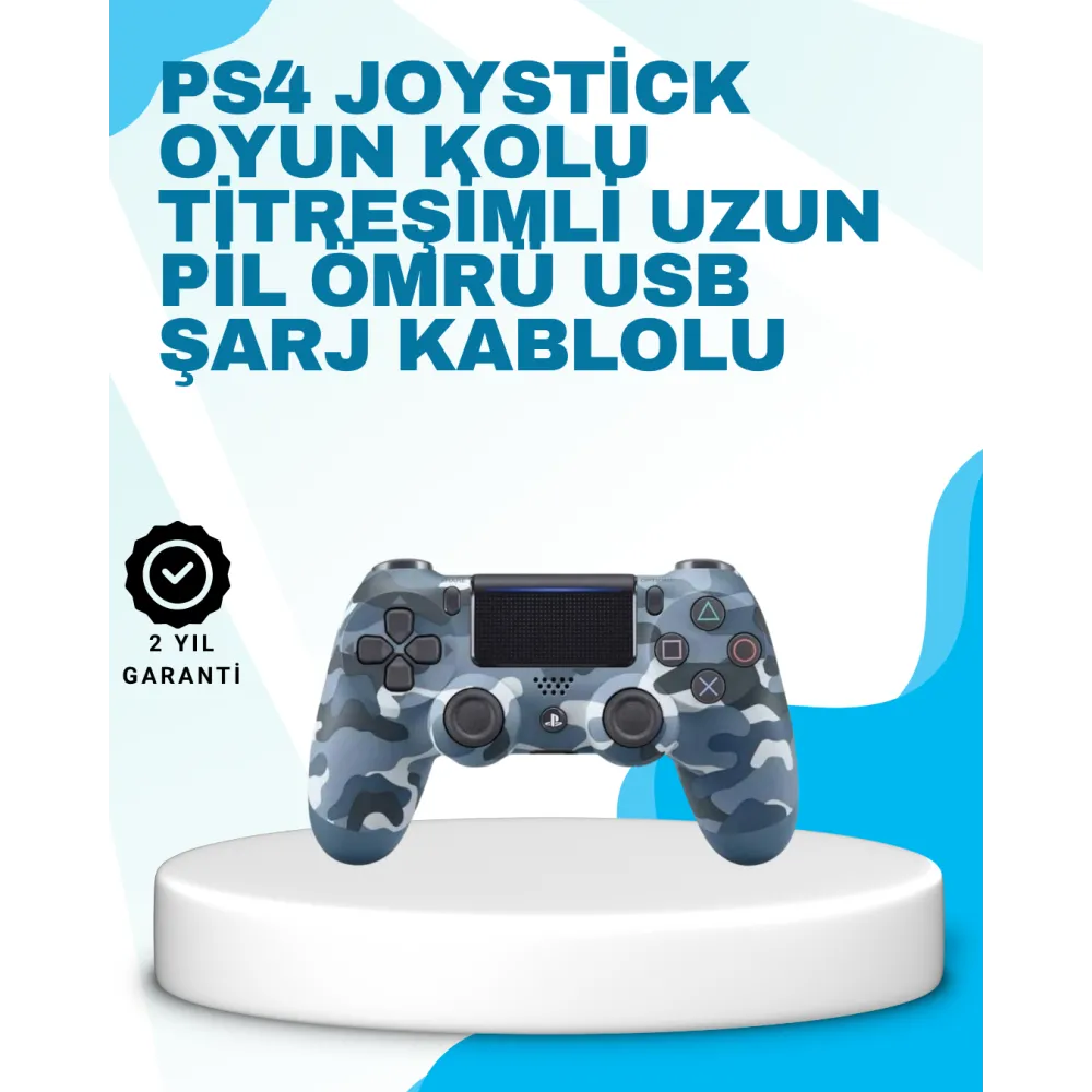 Dokunmatik Kontrollü Oyun Kolu – Menü Geçişleri ve Komutlar İçin Kolay Erişim