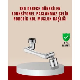 Yüksek Basınçlı Musluk Havalandırıcı – Köpük & Sprey Modlu, Su Tasarruflu Başlık