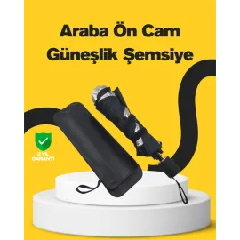 Pratik Ön Cam Güneşliği – Geniş Kapsama Alanı, Kolay Saklama