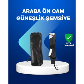 Yüksek Kaliteli Cam Elyaf İskeletli Araba Şemsiyesi – Tüm Araçlara Uygun