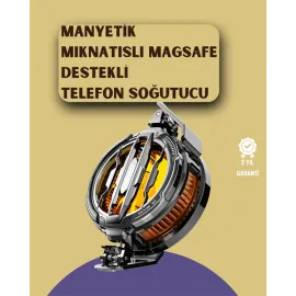 Mobil Oyunlar İçin Serinletici Telefon Fanı | Sessiz Çalışma | Geniş Kıskaçlı Tasarım