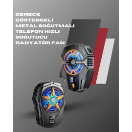 Ergonomik Telefon Soğutucu – 2 Hız Ayarı, Hafif ve..