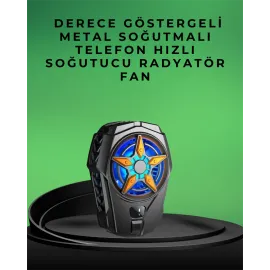 Yarı İletken Soğutmalı Mobil Fan – Akıllı Telefonlar İçin Soğutucu