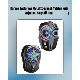 Cep Telefonu Radyatörü – Type-C, 2 Vitesli, Sessiz..