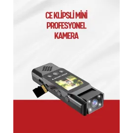 Hareket Algılayıcılı Taşınabilir Mini Kamera – 3MP Fotoğraf, Düşük Güç Tüketimi