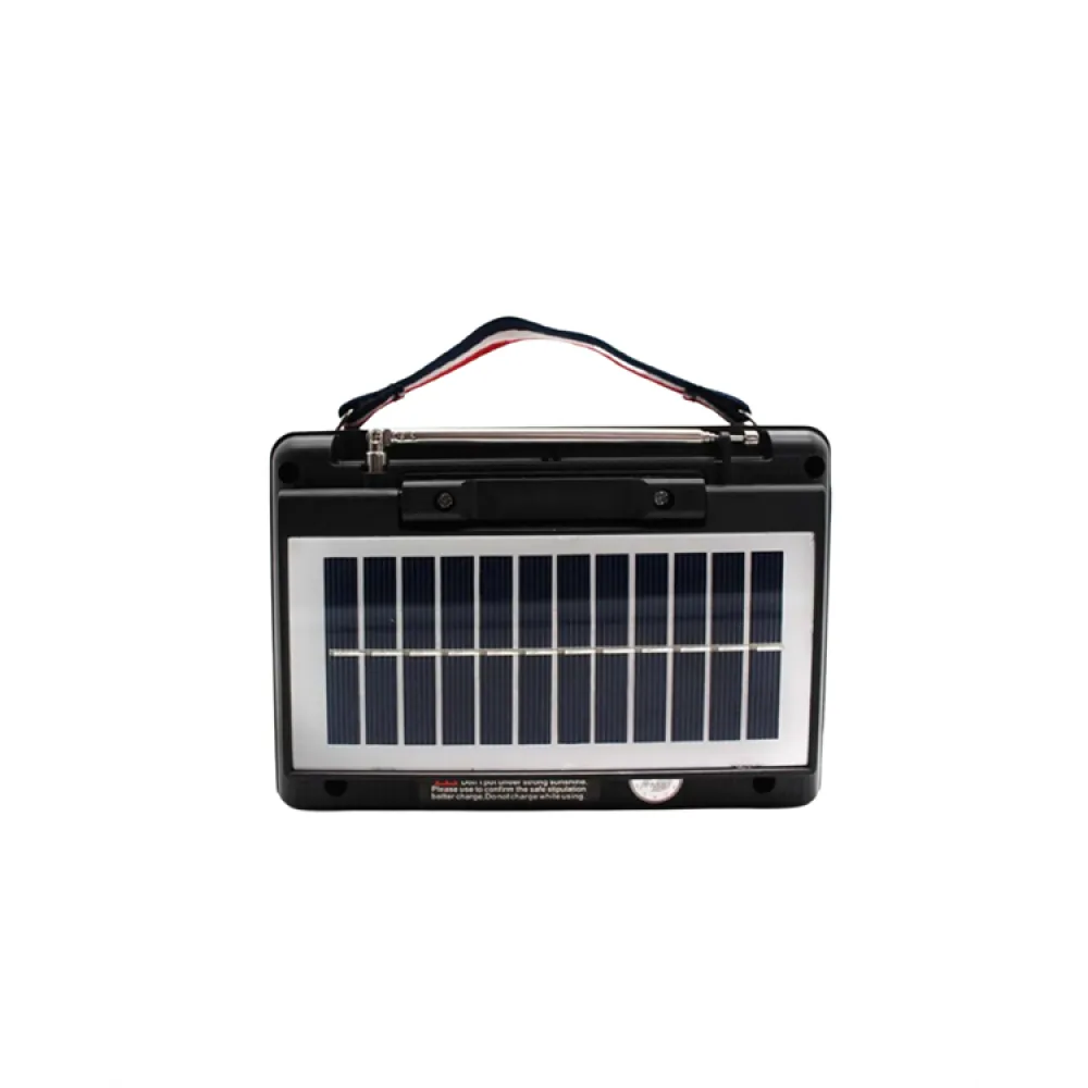 Ktf-1428 Solar Enerjiyle Şarj Olabilen Bluetooth Nostalji Hoparlör – Taşınabilir, Güçlü Ses, Mp3 Okuyucu
