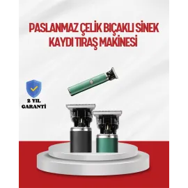 Saç Sakal Ense Paslanmaz Çelik T-Bıçak Vücut Tıraş Makinesi