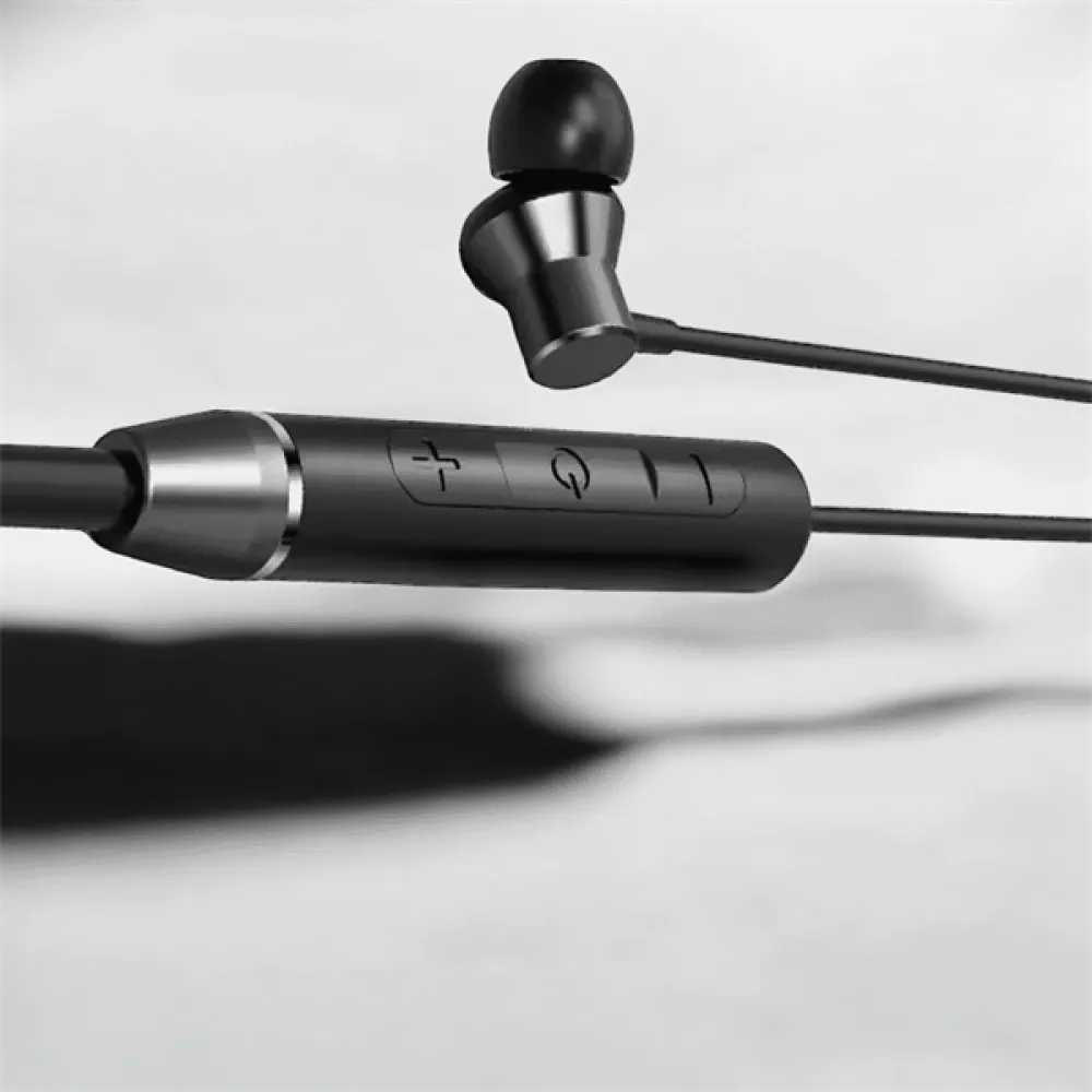 Boyun Bantlı Kablolu Kulaklık ANC Özelliği Uzun Şarj Süreli Sporcu Kulaklığı