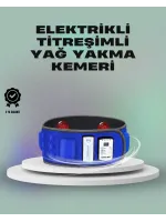 Zayıflama ve Masaj İçin Mıknatıslı Elektrikli Titreşim Kemeri – 7.2W Güç