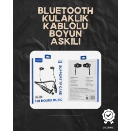 120 Saat Şarj Süresi Sunan Spor Tipi Kablosuz Bluetooth Kulaklık