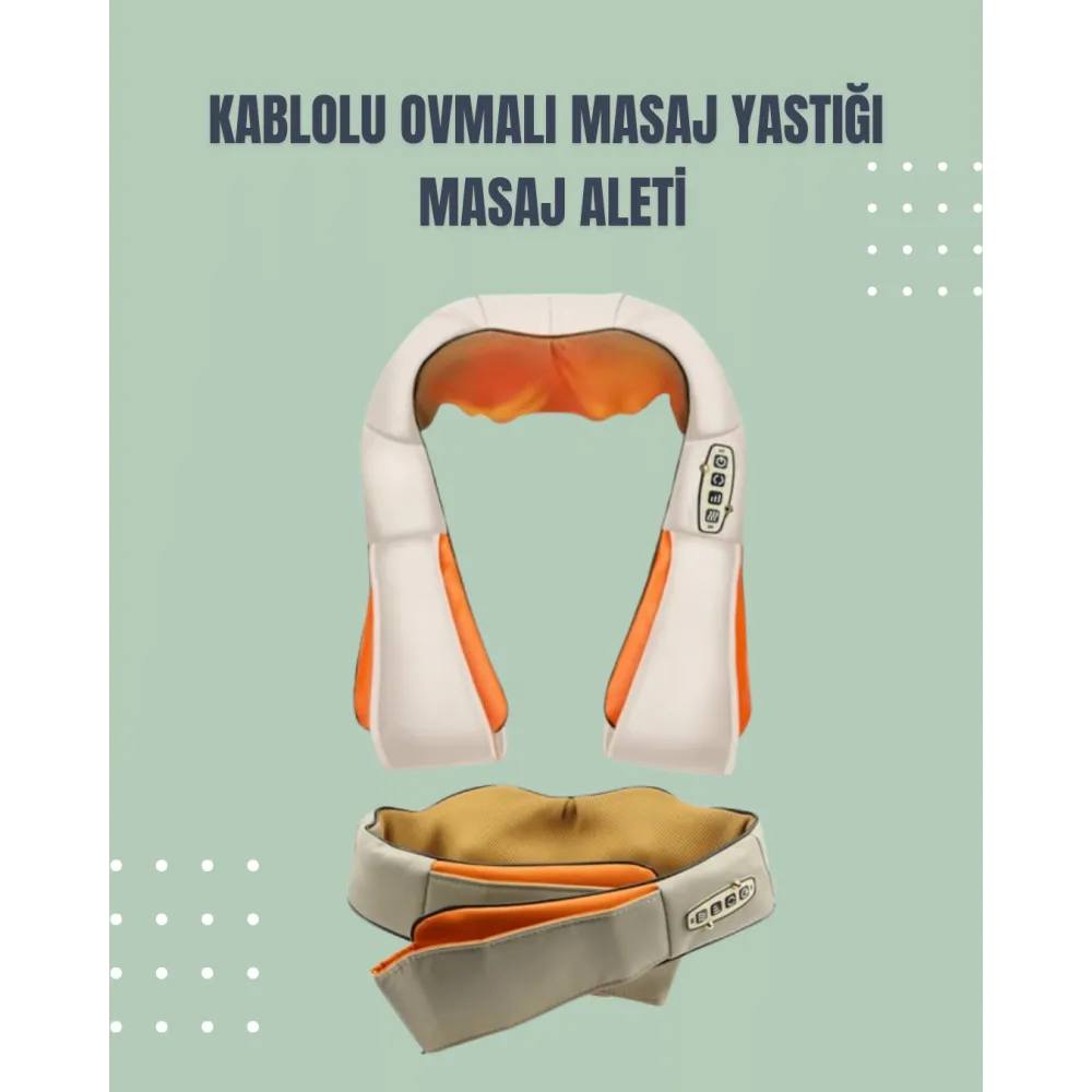Boyun ve Omuz Masaj Aleti – Ovmalı ve Isıtmalı, Ev Tipi Masaj Deneyimi