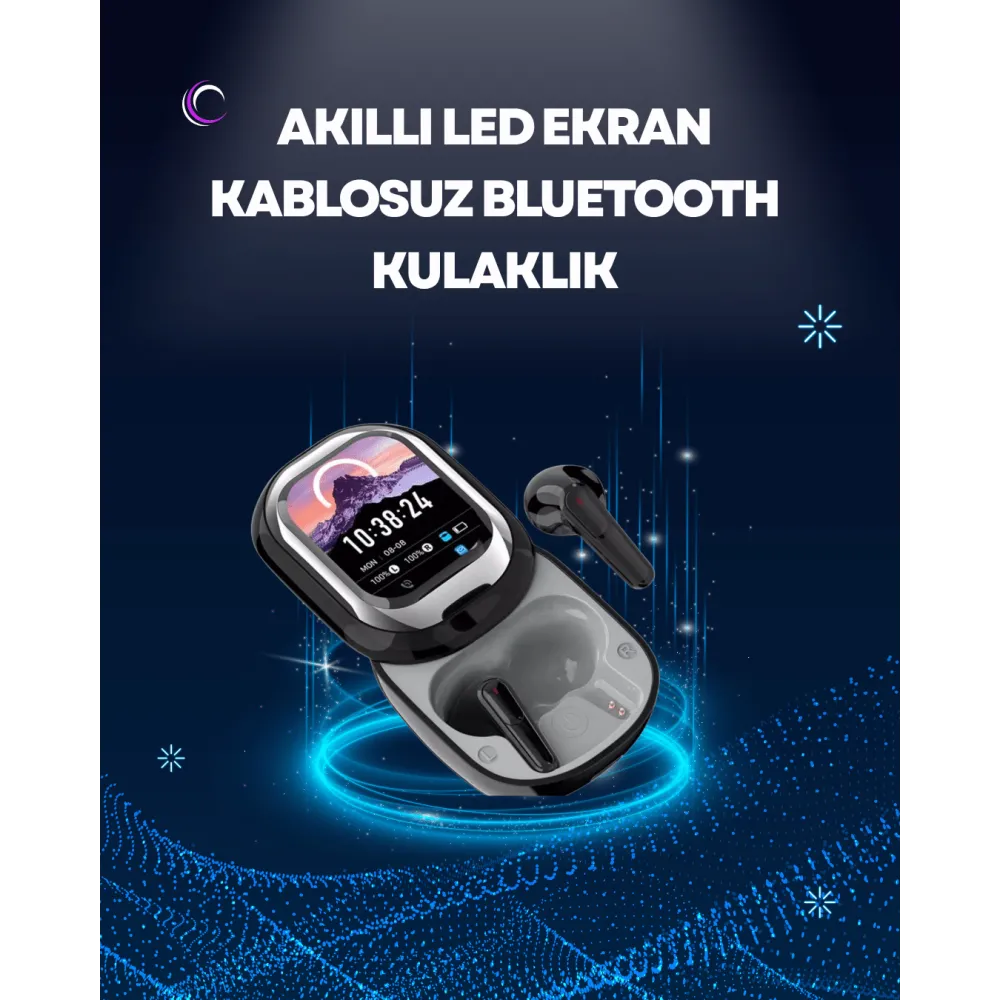 ENC Destekli Bluetooth 5.4 Kulaklık – EQ Ayarlı, Akıllı Kutulu