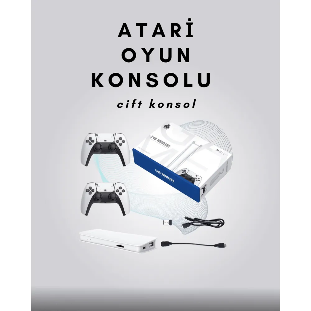 4K Destekli Bluetooth Retro Oyun Konsolu – M15 Modeli