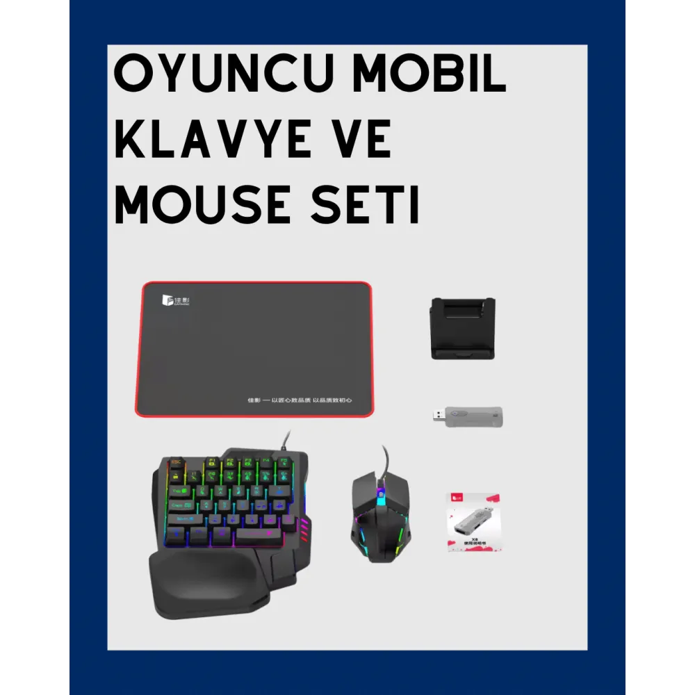 Kablosuz Mobil Oyun Kiti – 5 Parça Tam Set