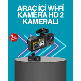 CarPlay Fotoğraf ve Video Kaydedici Araç İçi Kamera Ekranlı