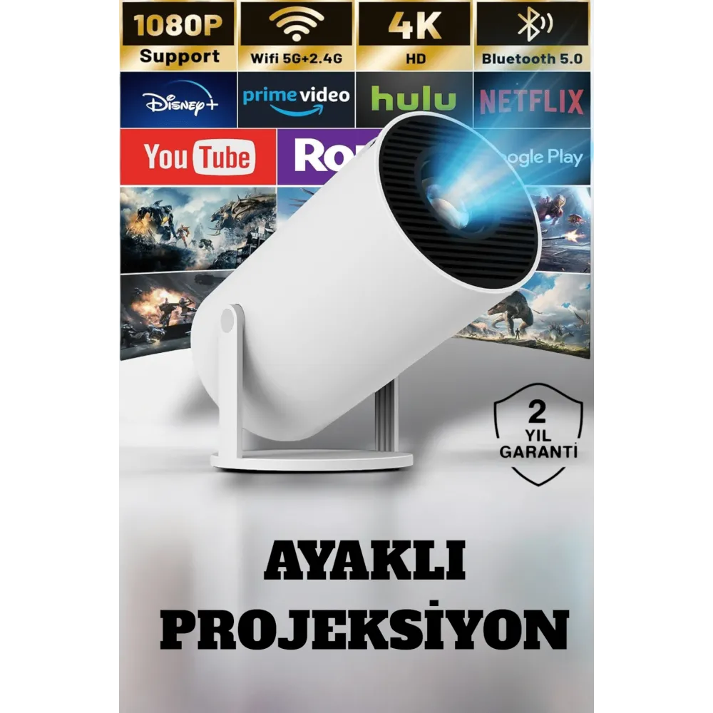HDMI ve Full HD Teknolojili 160 ANSI Lümen Kablosuz Projeksiyon