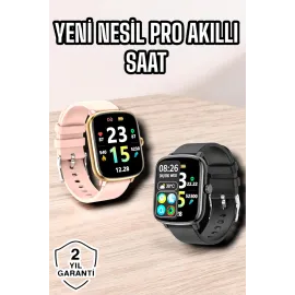 Yeni Nesil Akıllı Saat Arama Bildirimleri, Uyku & Kalp Atış Takibi