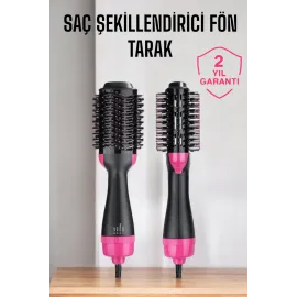 Fön Tarak Elektriklenmeyi Önleyen ve Parlaklık Veren Saç Şekillendirici