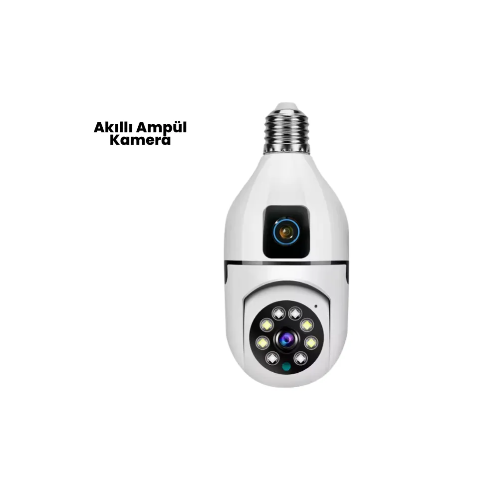 1080P WiFi Ampul Kamerası