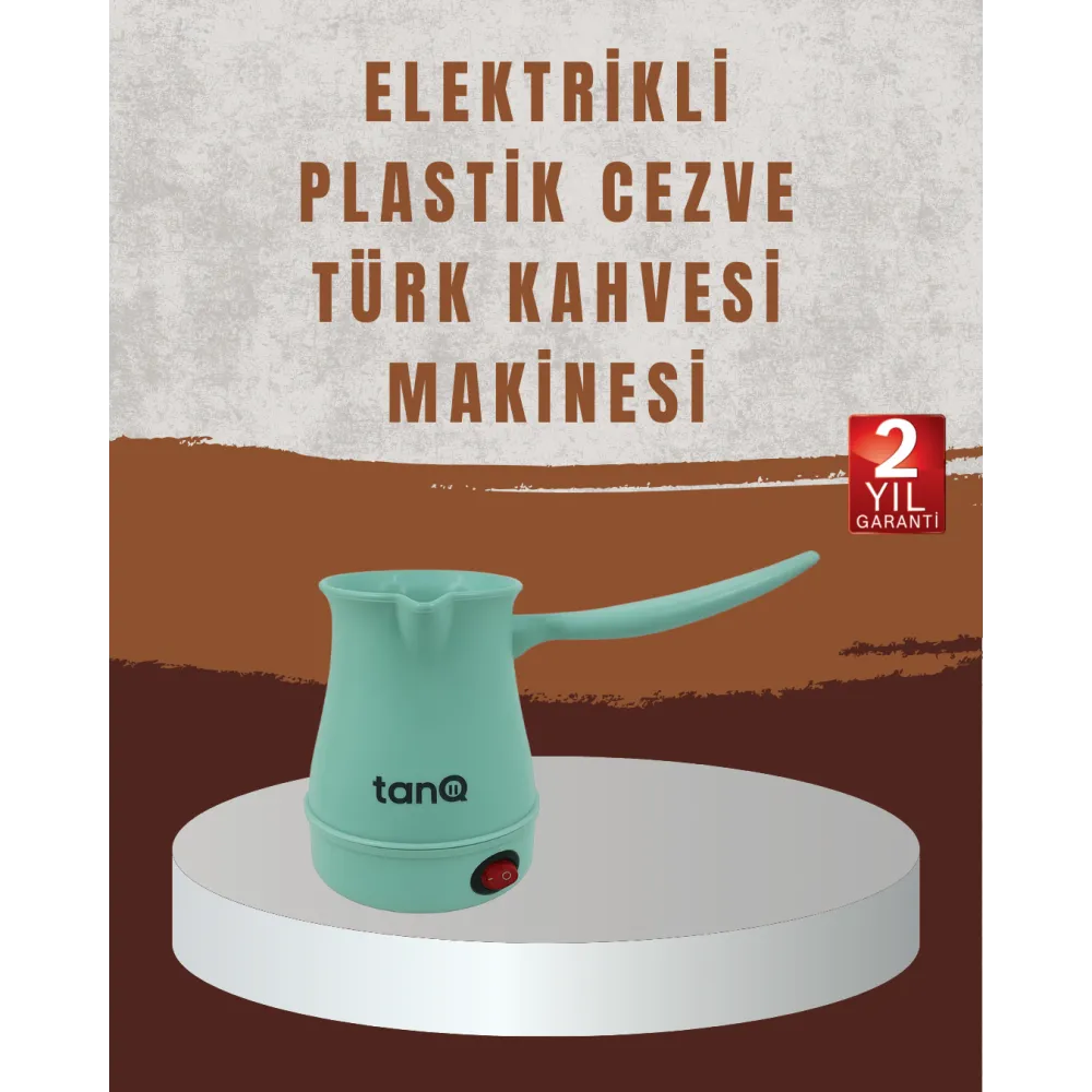 Işıklı Açma Kapama Anahtarlı Elektrikli Kahve Cezvesi