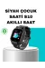 S10 Siyah Akıllı Çocuk Saati Konum Takip ve Güvenlik Özellikli