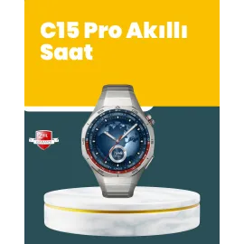 Akıllı Saat Nabız Ölçer, Adım Sayar Ve Uyku Takip Özellikli