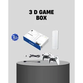 20.000 Yüklü Oyunlu Kablosuz Retro Oyun Konsolu 4K Destekli