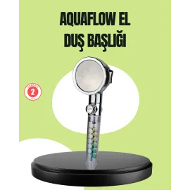 Basınçlı El Duşu Başlığı – Döner Pervaneli, Göz Ka..