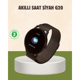 G20 Mini Akıllı Saat – Sağlık Takibi, Uzun Pil Ömrü, Dokunmatik Renkli Ekran