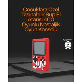 3 İnç Ekranlı Klasik Oyunlu El Konsolu