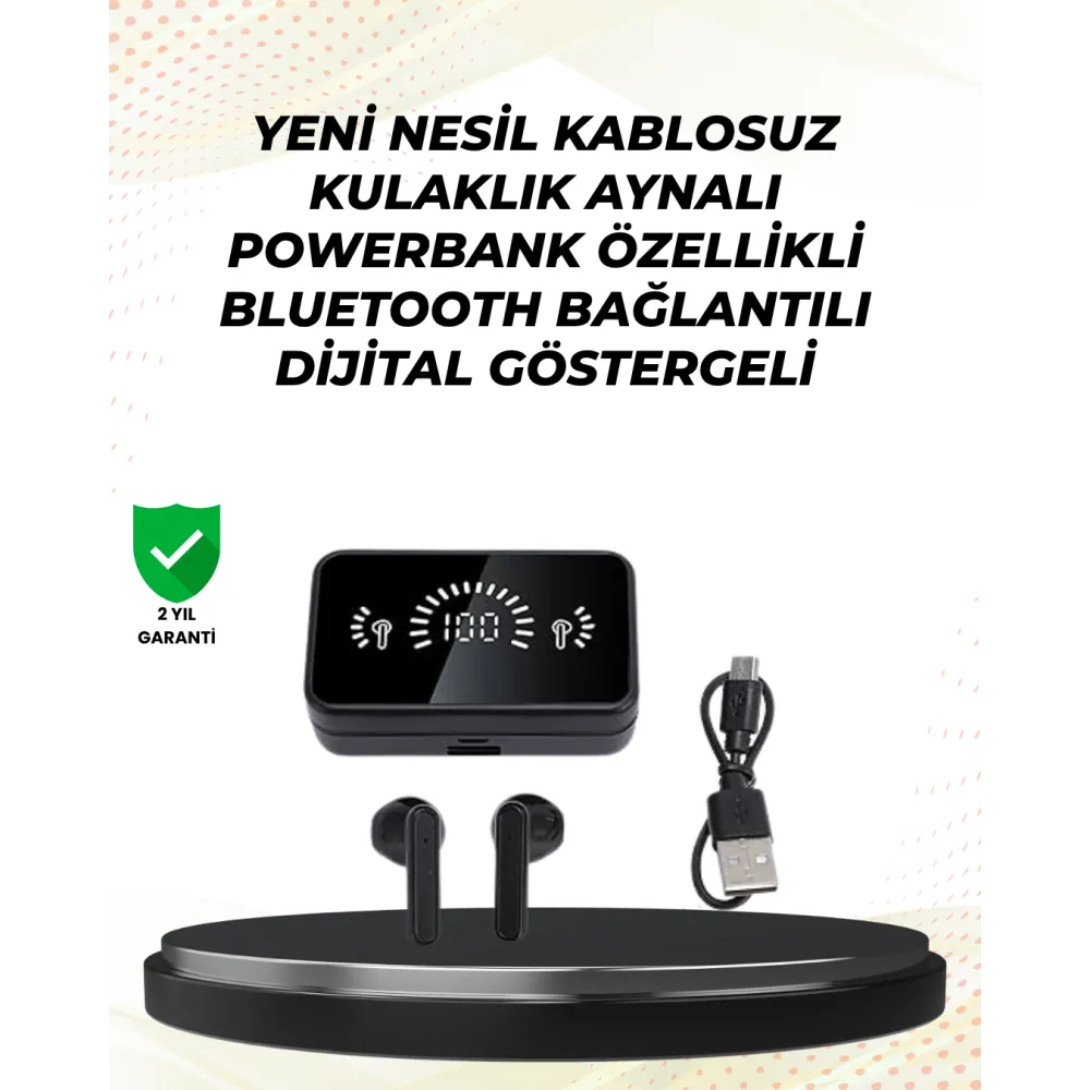 Bluetooth 5.1 Destekli  Bluetooth Kulaklık – Anc Ve Stereo Sesli