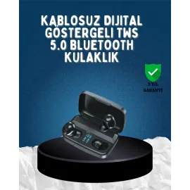 Bluetooth V5.0 Teknolojili Parmak Dokunmatik Kontrol Kulaklık Seti