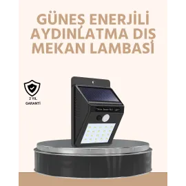 Enerji Tasarruflu ve Otomatik Sensörlü LED Güneş Işığı – Dış Mekan Uyumlu