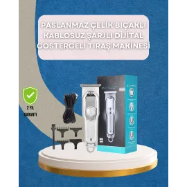 Saç ve Sakal Kesme Makinesi – Şarjlı, Profesyonel Performans, Ayarlanabilir Uzunluk