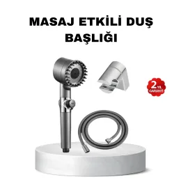 Yeni Nesil Masaj Uçlu Duş Başlığı – Cilt Rahatlatıcı ve Kas Gevşetici Spa Deneyimi